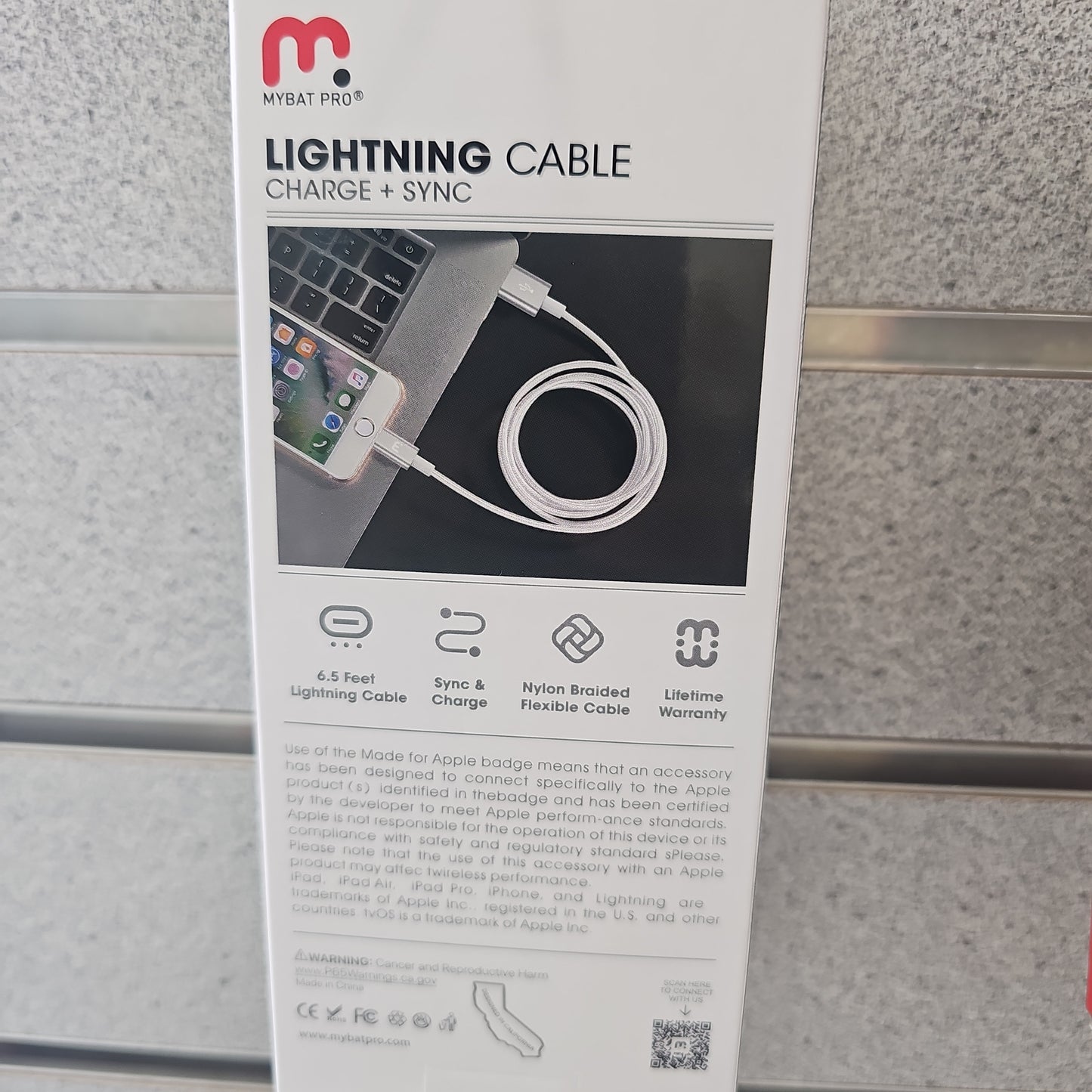 Mybat Pro Lighting Cable Apple