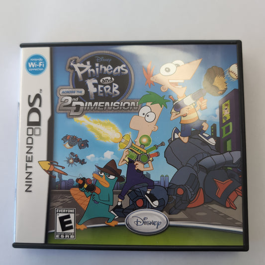 Phineas and Ferb across the 2nd dimension (DS)